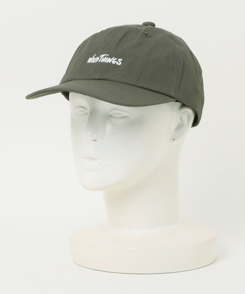 WILD THINGS（ワイルドシングス）の「/WILD THINGS/Cotton LOGO CAP（キャップ・メンズ・グリーン系その他/ブルー/ブラック/グリーン/ブラウン・FREE）」の4枚目の写真