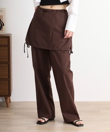 Arinomama（アリノママ）の「コットンツイル　2wayスカパンドッキング（その他パンツ）」