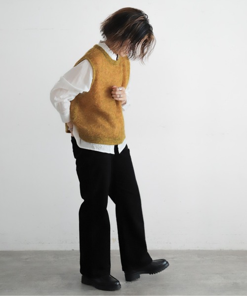 NOMBRE IMPAIR（ノンブルアンペール）の「インド綿刺繍　スキッパー長袖ブラウス（シャツ/ブラウス・レディース・ホワイト/ブラウン・FREE）」の21枚目の写真