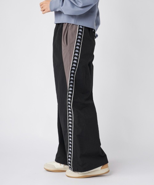 Kappa(カッパ)の「ナイロンパンツ(その他パンツ・レディース・グレー/ブラック・LARGE/MEDIUM/SMALL)」の4枚目の写真