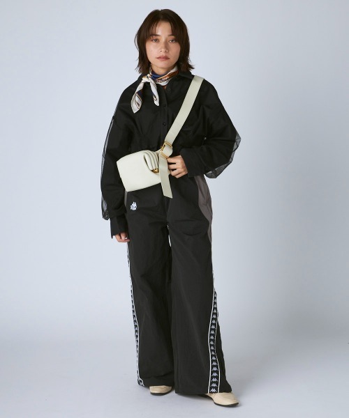 Kappa(カッパ)の「ナイロンパンツ(その他パンツ・レディース・グレー/ブラック・LARGE/MEDIUM/SMALL)」の21枚目の写真