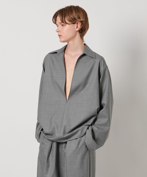 LOEFF＞W TORO スキッパー シャツ（シャツ/ブラウス）｜LOEFF