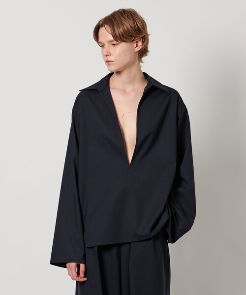 LOEFF＞W TORO スキッパー シャツ（シャツ/ブラウス）｜LOEFF