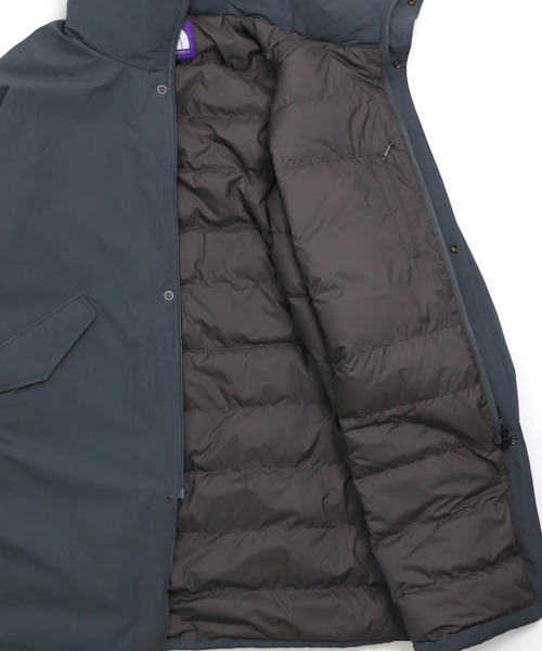 富士山[新品]トルネードマート　中綿インナー付きハーフコート　ネイビー ジターネ] オーバーサイズ ダブルフェイス ウール トレンチ, navy