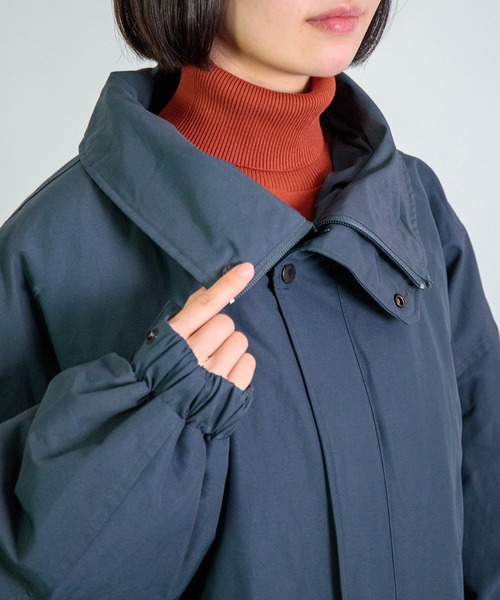 THE NORTH FACE PURPLE LABEL（ザ ノースフェイス パープルレーベル）の「[THE NORTH FACE PURPLE LABEL] Double Peak Field Down Coat（ダウンジャケット/コート・レディース・カーキ/グレー・WS）」の22枚目の写真