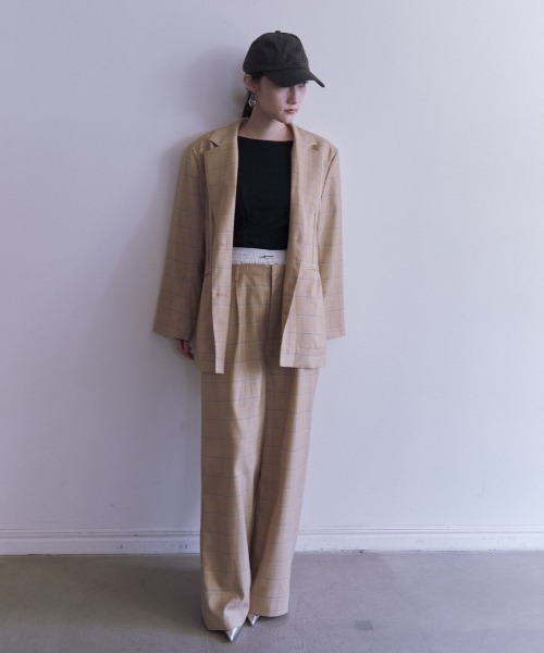 HONEY MI HONEY(ハニーミーハニー)の「drawstring rib cutsew(Tシャツ/カットソー・レディース・オフホワイト/サックスブルー/ブラック/ピンク・FREE)」の7枚目の写真
