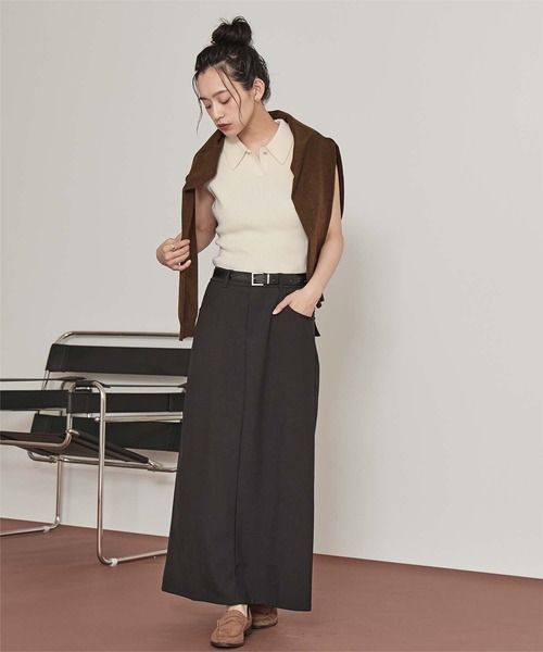 miette(ミエット)の「襟付きトップスセットニットカーディガン(カーディガン/ボレロ・レディース・ライトブルー/ブラウン/チャコール・FREE)」の16枚目の写真