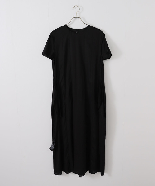 JOURNAL STANDARD（ジャーナルスタンダード）の「ソフトリネンレーヨンタックワンピース（ワンピース・レディース・ブラック/ブラウン・FREE）」の12枚目の写真