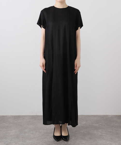 JOURNAL STANDARD（ジャーナルスタンダード）の「ソフトリネンレーヨンタックワンピース（ワンピース・レディース・ブラック/ブラウン・FREE）」の16枚目の写真