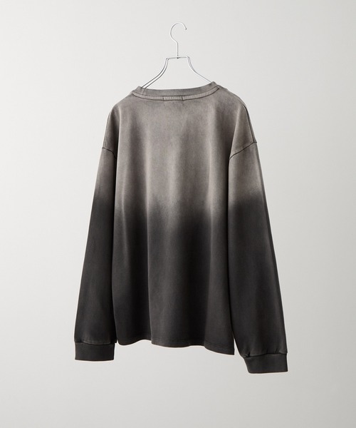 CLEL（クレイル）の「【CLEL】High Vintage Design Basic T-Shirt / ハイヴィンテージデザイン ベーシックTシャツ(ロンT)（Tシャツ/カットソー・メンズ・ブラック系/グレー系/グリーン系1/ホワイト系/ブラック系1/グレー系1・XS/S/M/L）」の13枚目の写真