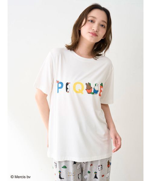 【Dick Bruna】【接触冷感】ワンポイントTシャツ Dick Bruna】【接触冷感】ワンポイントTシャツ(カットソー・T