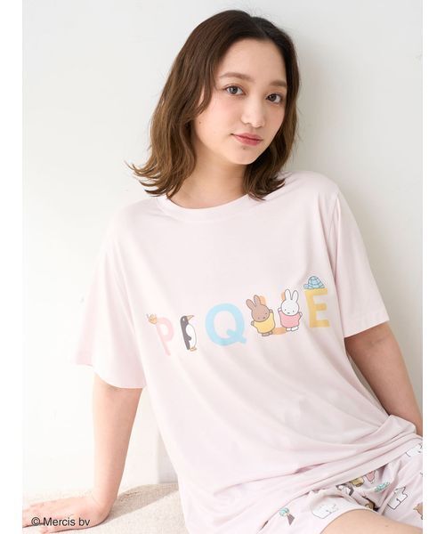 Dick Bruna 接触冷感ワンポイントTシャツ　ジェラートピケ　ミッフィー Dick Bruna】【BABY】【接触冷感】ワンポイントTシャツ