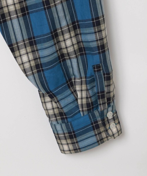 LEPSIM（レプシィム）の「チェック長袖シャツ　497481（シャツ/ブラウス・レディース・イエロー/ブルー/ブラック・FREE）」の9枚目の写真