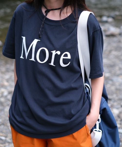 BROKEN BASE（ブロークンベース）の「More Logo Tee（Tシャツ/カットソー・メンズ・ネイビー/グレー/ホワイト・MEDIUM/LARGE）」の12枚目の写真