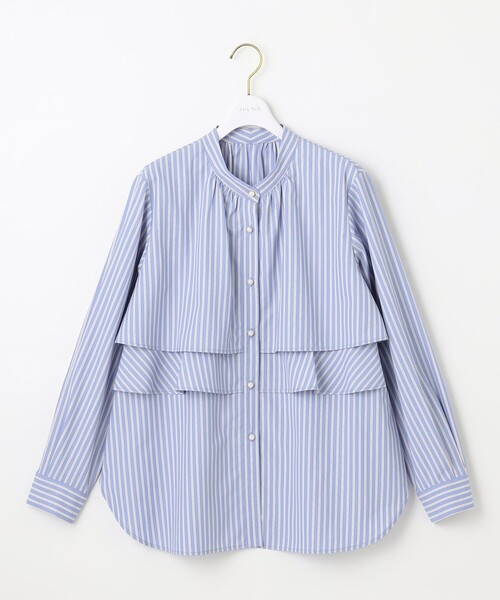 ANY SIS（エニィスィス）の「ラッフルレイヤード ブラウス（シャツ/ブラウス・レディース・イエロー系1/ワイン系1/ダルブルー系1・MEDIUM）」の15枚目の写真