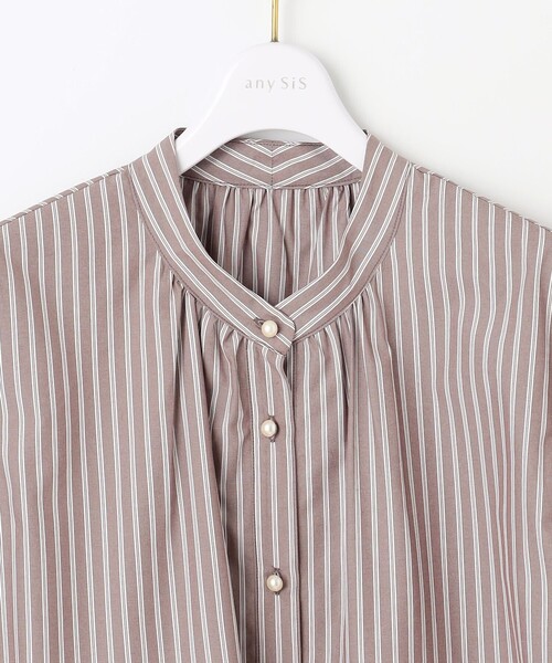 ANY SIS（エニィスィス）の「ラッフルレイヤード ブラウス（シャツ/ブラウス・レディース・イエロー系1/ワイン系1/ダルブルー系1・MEDIUM）」の18枚目の写真