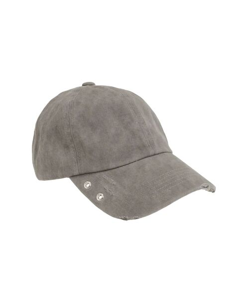 EMODA(エモダ)の「アイレットピアシングキャップ(キャップ・レディース・グレー/ベージュ・FREE)」の12枚目の写真