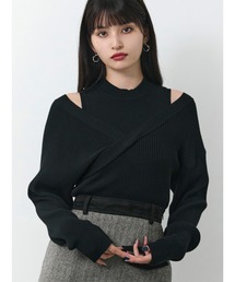 MURUA｜ムルーアのトップス（ブラック/黒色系）通販 - ZOZOTOWN