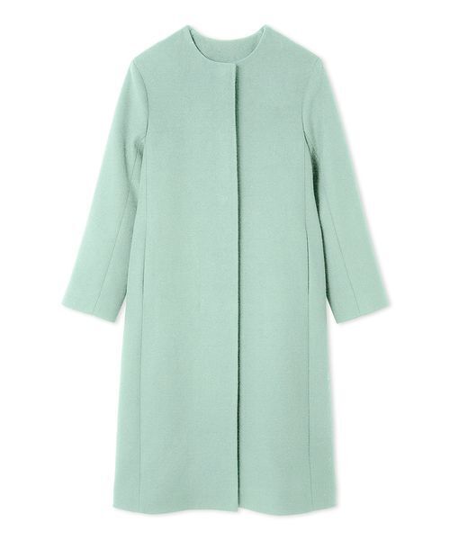 CELFORD（セルフォード）の「カシミヤ混ノーカラーコート（ノー