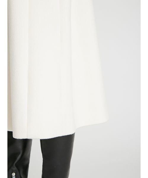 CELFORD（セルフォード）の「カシミヤ混ノーカラーコート（ノーカラーコート・レディース・アイボリー/ライトピンク/ミント/ダークネイビー・36/38）」の6枚目の写真