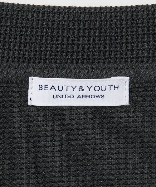 BEAUTY&YOUTH UNITED ARROWS(ビューティーアンドユースユナイテッドアローズ)の「【WEB限定 WARDROBE SMART】エアリー カノコ カーディガン 【抗菌・防臭】(カーディガン/ボレロ・メンズ・ブラック/ダークグレー/ダークブラウン・XL/L/M/S)」の22枚目の写真