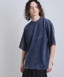 メンズのTシャツ/カットソー（ブルー・ネイビー/青色系