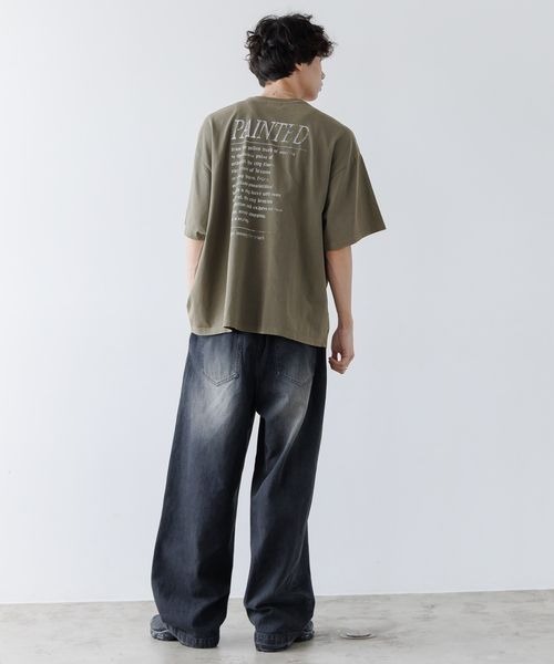 PBLIM（ページボーイリム）の「《UNISEX》エイジングデニム（デニムパンツ・レディース・ブルー/ブラック・LARGE/MEDIUM）」の19枚目の写真