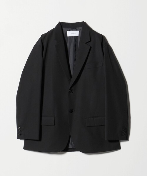 ASTRAET(アストラット)の「<ASTRAET>ギャバ 2ボタン テーラードジャケット UNISEX(テーラードジャケット・レディース・ブラック・FREE)」の15枚目の写真