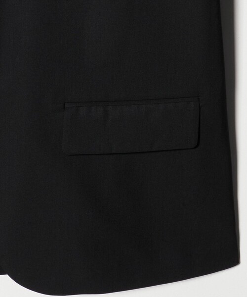 ASTRAET(アストラット)の「<ASTRAET>ギャバ 2ボタン テーラードジャケット UNISEX(テーラードジャケット・レディース・ブラック・FREE)」の19枚目の写真