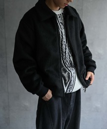 CREARE -LINO- | 〈ユニセックス商品〉シャギーダブルZIPブルゾン(ブルゾン)