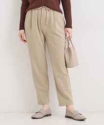 SHOO・LA・RUE | 【S-3L/洗濯後しわになりにくい】スマートに見える イージーテーパードパンツ(その他パンツ)