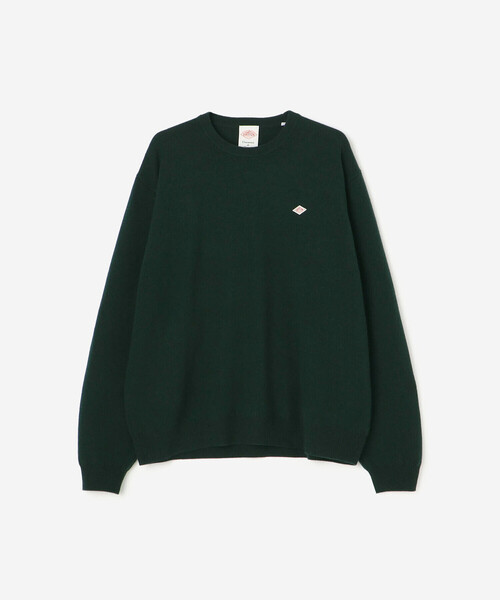 DANTON ラムウールクルーネックニットプルオーバー　40 DANTON | ラムウール クルーネックニットプルオーバー MEN