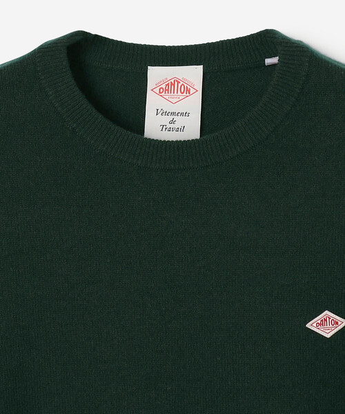 DANTON | ラムウール クルーネックニットプルオーバー MEN（ニット
