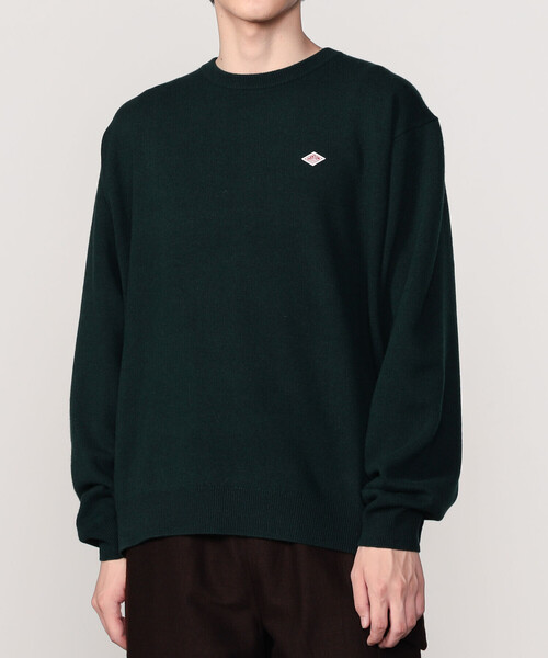 DANTON | ラムウール クルーネックニットプルオーバー MEN
