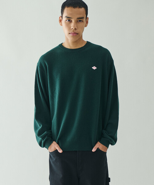 DANTON | ラムウール クルーネックニットプルオーバー MEN（ニット