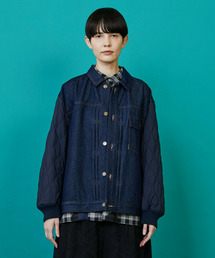 FRAPBOIS | デニキルト ブルゾン(ブルゾン)