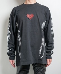 TRIPLE DAGGER LS(トリプルダガー LS)ビッグシルエット クルーネック プリント ロンT