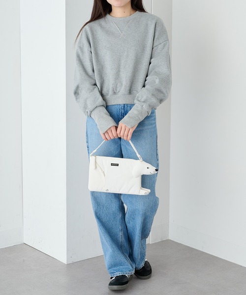 ROOTOTE(ルートート)の「【ROOTOTE】EU.ベビールー.オスワリパピーA 3623 犬/イヌ(ショルダーバッグ・レディース・グレー/ベージュ/ホワイト/ブラック・FREE)」の5枚目の写真