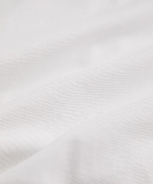 le cercle ADAM ET ROPE'(ルセルクルアダムエロペ)の「ドライ天竺スキッパーギャザーTシャツ(Tシャツ/カットソー・レディース・ブラック/ホワイト/ブラウン・FREE)」の16枚目の写真
