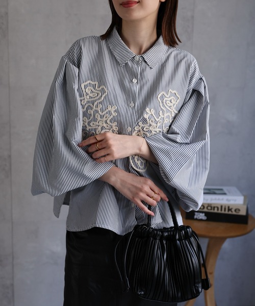 sakishimatokyo（サキシマトーキョー）の「コード刺繍 ボリューム袖
