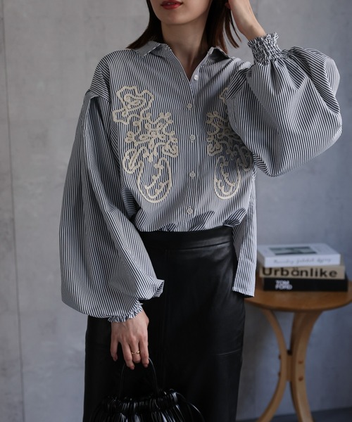 model：162cm 着用サイズ；F