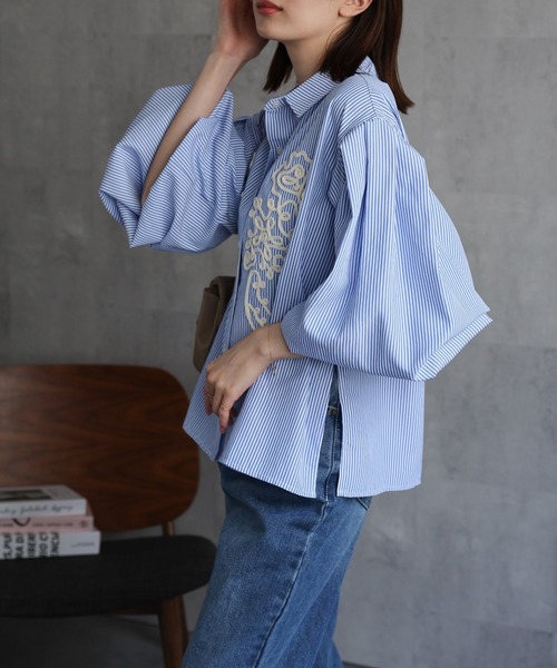 model：162cm 着用サイズ；F