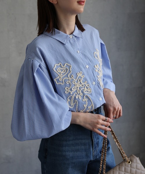 model：162cm 着用サイズ；F