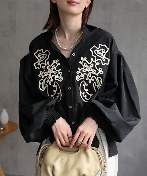 FROMJAPAN公式アカウント01GUCCI ブラック 長袖トップス FROMJAPAN公式アカウント01様専用GUCCI ブラック 長袖トップス