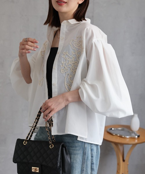 model：162cm 着用サイズ；F