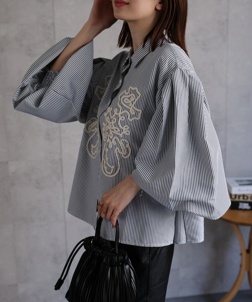 model：162cm 着用サイズ；F