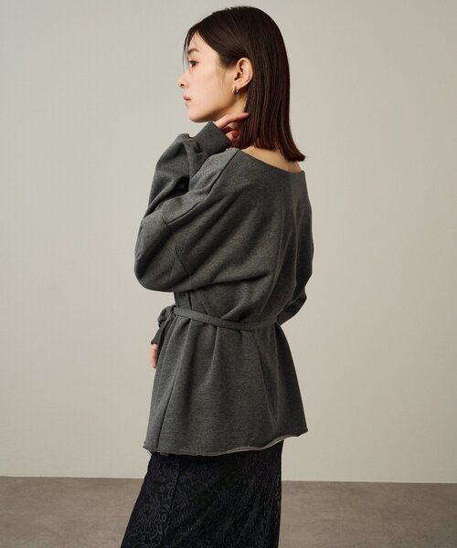 omekashi オフショルスウェット GOOD ROCK SPEED 別注】ロゴオフショルスウェット | Omekashi