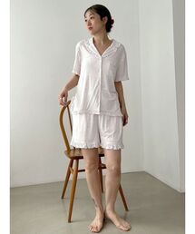 SNIDEL HOME（スナイデルホーム）の「【接触冷感】カットレーヨンショートパンツ（ルームウェア/パジャマ）」
