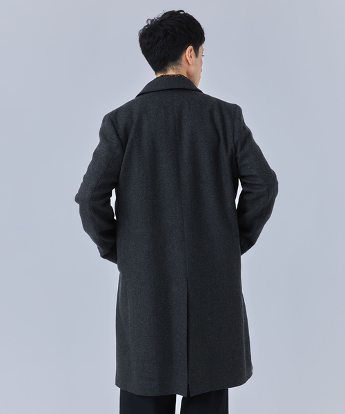 Mackintosh（マッキントッシュ）の「MACKINTOSH(マッキントッシュ) 別注 DUNKELD/ダンケルド Loro Piana Fabric（ステンカラーコート・メンズ・チャコールグレー・36/38/40/42）」の18枚目の写真