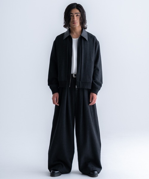 【SINSS】ツイードショートブルゾン Tweed short blouson / ツイードショートブルゾン（ブルゾン）｜SINSS